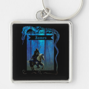 The Lone Knight: A Journey Through the Mist Key Ring