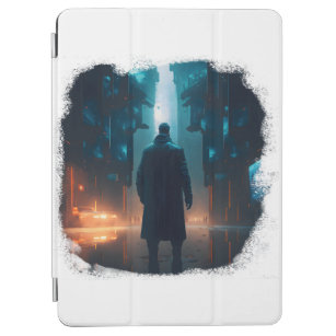 The Lone Survivor in a Post-Apocalyptic City iPad Air Cover