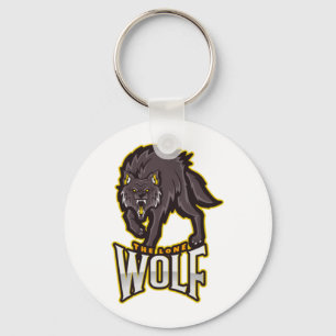 The lone Wolf  Key Ring
