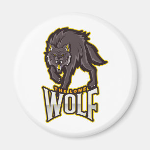 The lone Wolf  Magnet