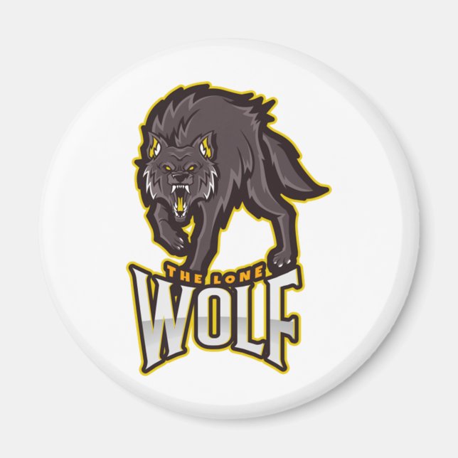 The lone Wolf  Magnet (Front)