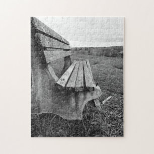 the lonely bench jigsaw puzzle