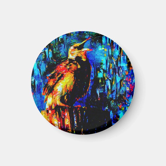 The Lonely Bird 2 Magnet (Front)