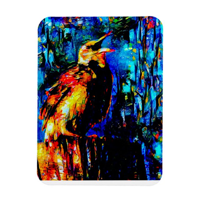The Lonely Bird 2 Magnet (Vertical)