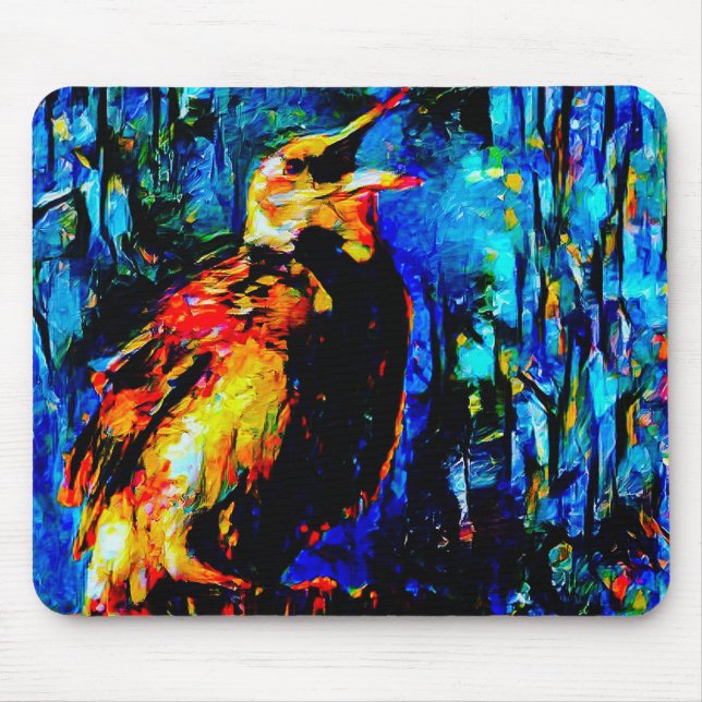 The Lonely Bird 2 Mouse Pad (Front)