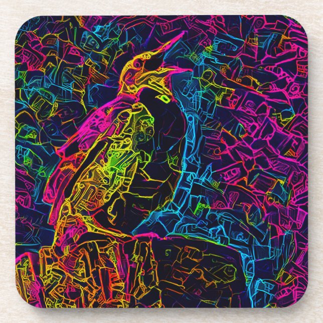 The Lonely Bird 3 Coaster (Front)