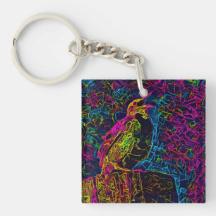 The Lonely Bird 3 Key Ring