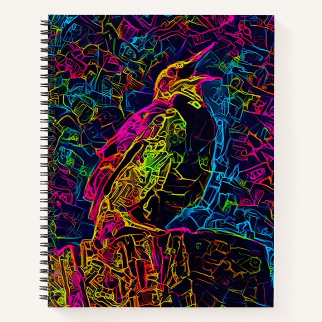 The Lonely Bird 3 Notebook (Front)