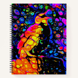 The Lonely Bird 4: Liquid Art Style Notebook