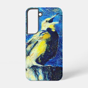 The Lonely Bird VanGogh Style Samsung Galaxy Case
