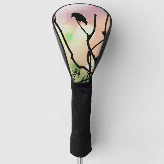 The Lonely Crow Golf Head Cover (Front)