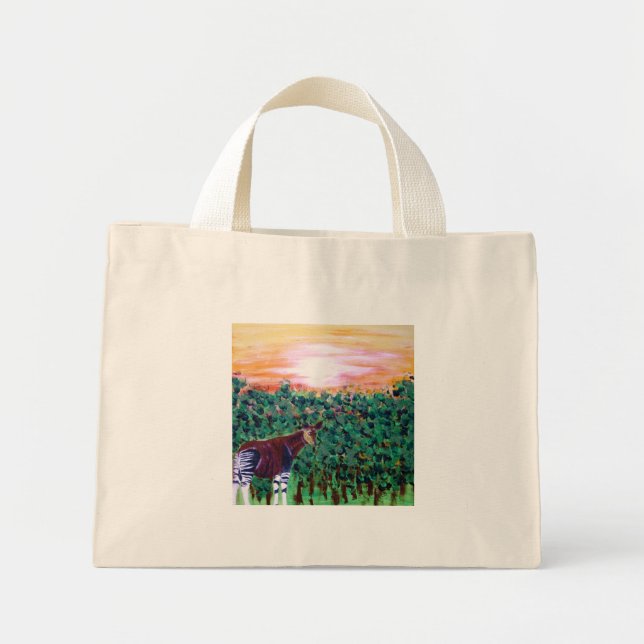 the lonely Okapi Mini Tote Bag (Front)