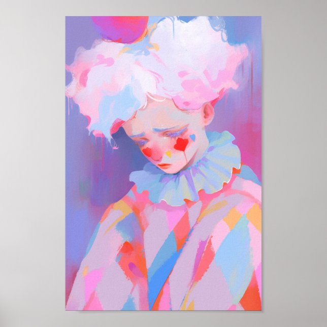 The Lonely Pink Clown Poster (Front)