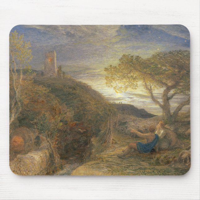 The Lonely Tower, 1868 (w/c & bodycolour and gum a Mouse Pad (Front)