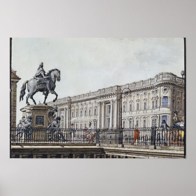 The long bridge with an aristocratic monument poster (Front)
