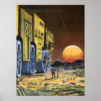 The Long Dark - sci-fi landscape Poster