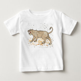 The long-fanged lioness with a terrifying open mou baby T-Shirt