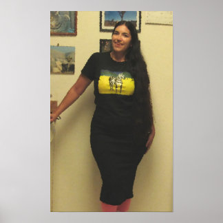 The Long Hair Woman Poster