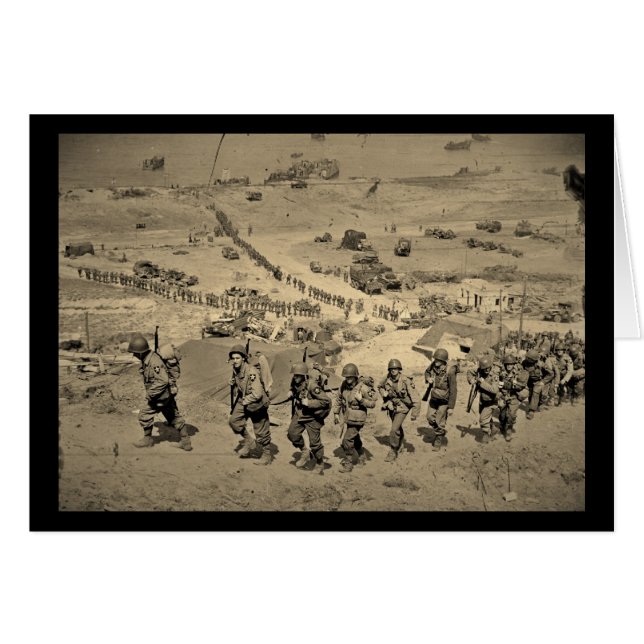 The Long Line From Omaha Beach (Front Horizontal)