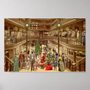 The Long List of Santa Claus Poster