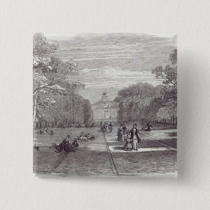 The Long Walk, Windsor 15 Cm Square Badge