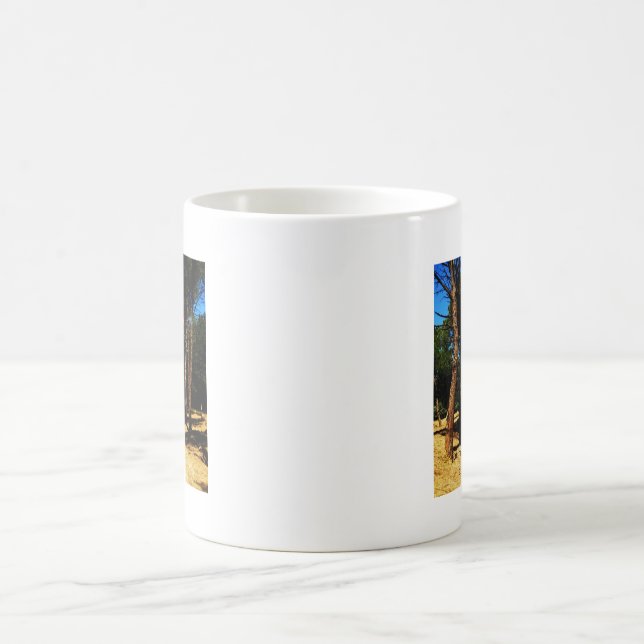 The longest journey begins with a single step coffee mug (Center)