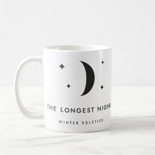 The Longest Night Winter Solstice Moon Coffee Mug