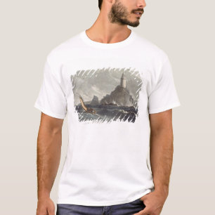 The longships lighthouse of Lands End, Cornwall, f T-Shirt