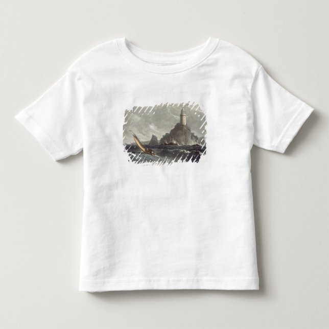 The longships lighthouse of Lands End, Cornwall, f Toddler T-Shirt (Front)