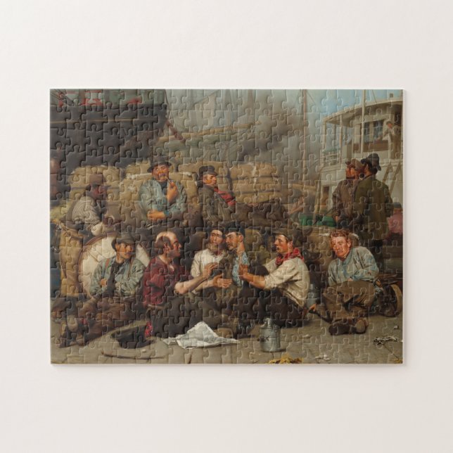 The Longshoremen's Noon Jigsaw Puzzle (Horizontal)