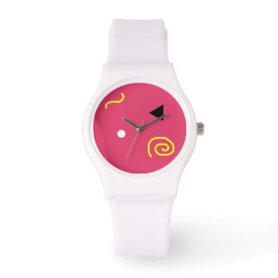The Look in Pink sporty watch