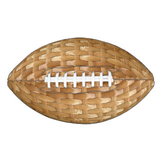 The Look of Lacquer Wicker Basketweave Texture Football