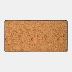 The Look of Macadamia Cork Burl Wood Grain  Desk Mat
