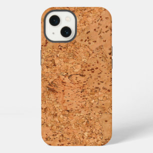 The Look of Macadamia Cork Burl Wood Grain iPhone Case