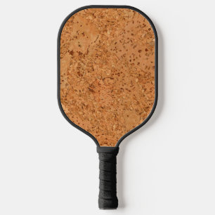 The Look of Macadamia Cork Burl Wood Grain  Pickleball Paddle