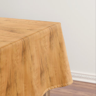 The Look of Maple Wood Grain Texture Tablecloth