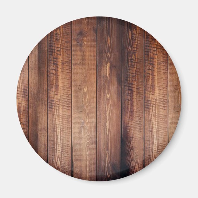 The look of real wood! magnet (Front)