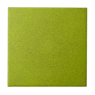 The look of Snuggly Chartreuse Green Suede Ceramic Tile