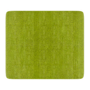 The look of Snuggly Chartreuse Green Suede Cutting Board