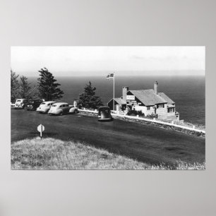 The Look-Out at Cape Fowlweather Poster