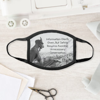 The Lookout...Cotton & Poly Blend Facemask Face Mask