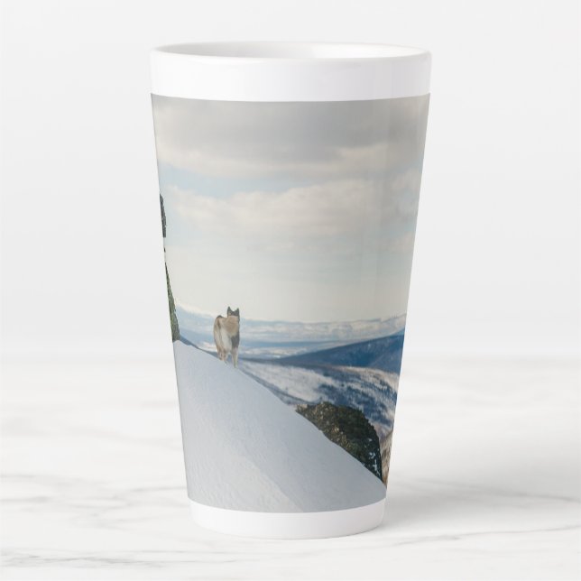 The Lookout Latte Mug (Front)