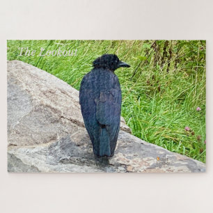 The Lookout – Quiet Ember in the Smokies Jigsaw Puzzle