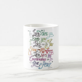 The Lord Bless and Keep You Colourful Classic Mug