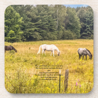 The Lord bless you and keep you; Coaster