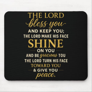 The Lord Bless You And Keep You  Mouse Pad
