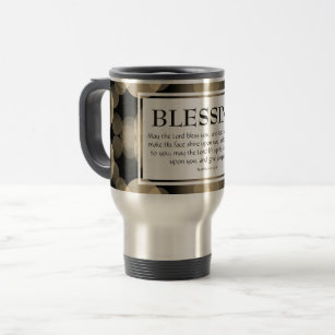 THE LORD BLESS YOU Numbers 6:24-26 SCRIPTURE Travel Mug