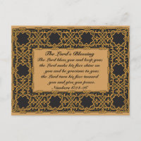 The Lord Bless You, Numbers 6:24, Celtic Design