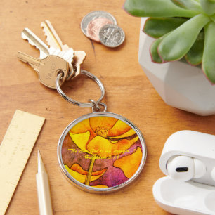 "The Lord God is my strength..." Bible truths  Key Ring