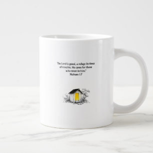 The Lord Is Good - Nahum 1:7 Jumbo Mug